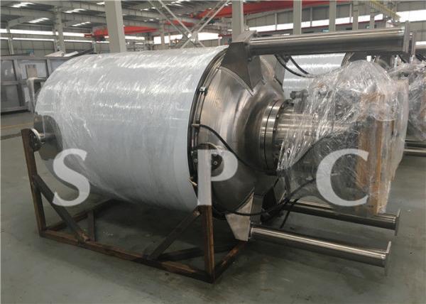 Multi Function Fruit Drink Steam Sterilization Equipment Low Temperature Roller
