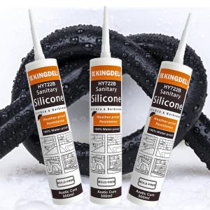 Wholesale Waterproof Glass Acetic Cure Silicone Sealant Glue For Bathroom Factory Direct from china suppliers