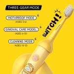 Kids Electric Toothbrush Waterproof IPX7 Rechargeable 2 Minute Timer, The Best