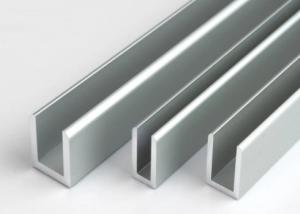 Wholesale U Shape Aluminum Extrusion Profile Powder Painted Industrial Construction from china suppliers