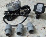 Middle Hole Underwater Fountain Lights Coated Plastic With Transformer