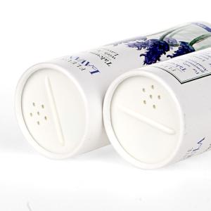 Wholesale Powder Packing Paper Tube With A Closeable Sifter Lid Full Colour Label from china suppliers