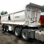 Heavy Duty Semi Trailer Tipper Semi Trailer 60 tons 80tons Dump Truck Semi
