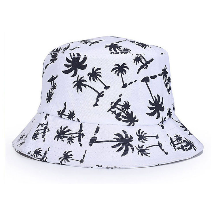 100% cotton Double sided cheap customized bulk printing folding bucket hat size of 58-60.