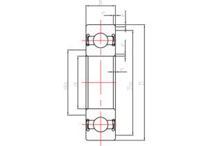 Wholesale Precision Deep Groove Ball Bearings(EMQ Bearings) 6318 2RS from china suppliers