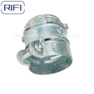 Wholesale Galvanized Steel Flexible Conduit Fittings Squeeze Connector Straight And 90 Degree from china suppliers
