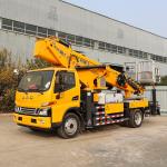 Customized Diesel Telescopic Boom Bucket Truck Aerial work Truck High-altitude