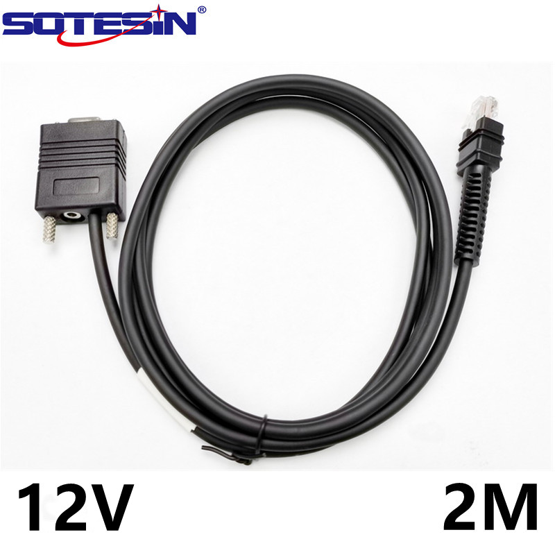 Sotesin 2M USB To Rj45 Barcode Scanner Cable For Zebra DS3608