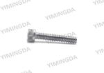 PN854500536 Screw 6-32x3/4" Long HHCS Steel For Gerber Machine Parts