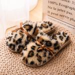 Fluffy Ladies Winter House Slippers Cozy Boa Slides Girls Plush Cozy House Shoes