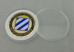 3rd Infantry Division Personalized Coins By Brass Die Struck For Memorial