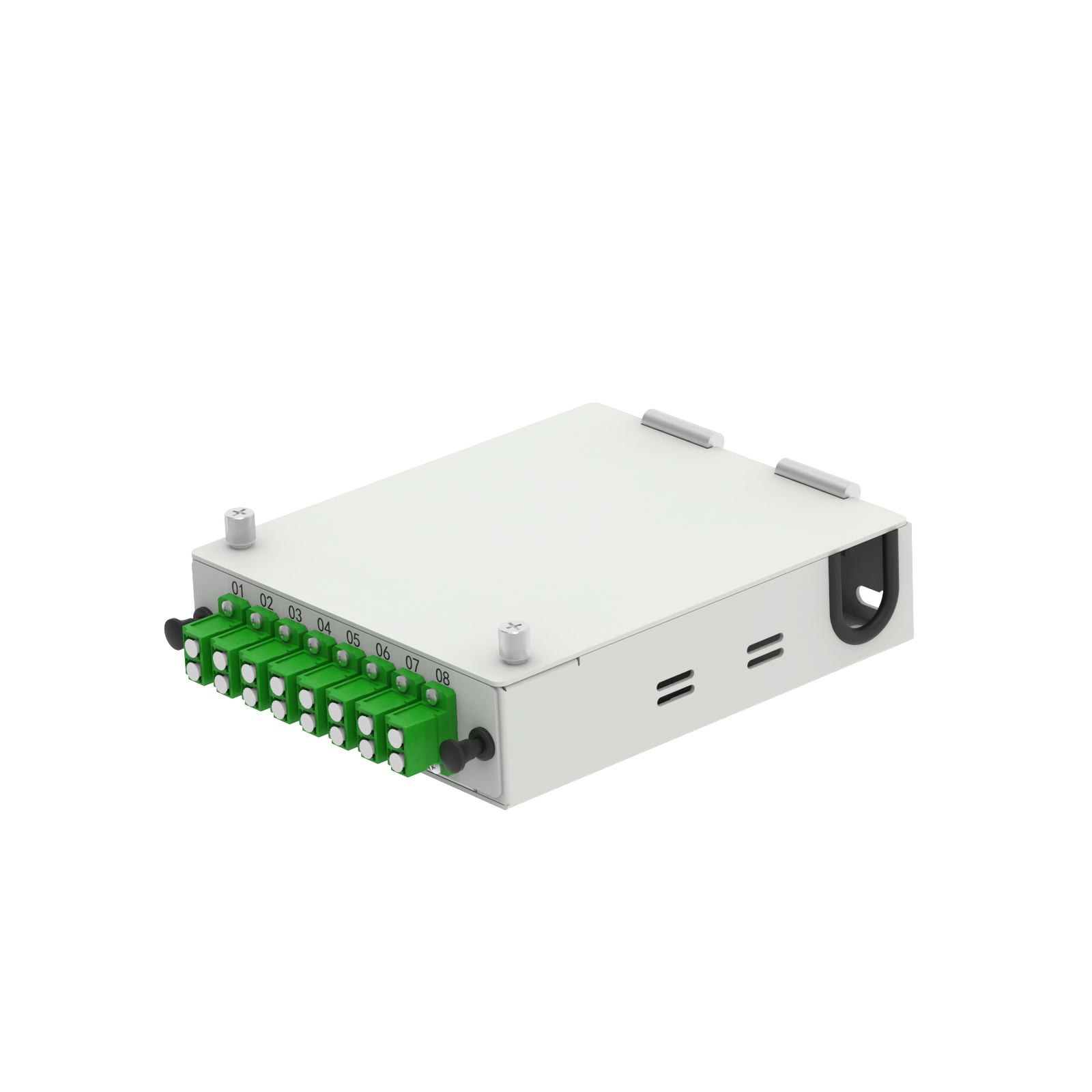 FTTH Termination Box Made of Aluminum for Fiber Optic Network Distribution