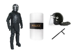 Wholesale Substantial Protection Police Anti Riot Suit , Tactical Uniforms For Law Enforcement from china suppliers