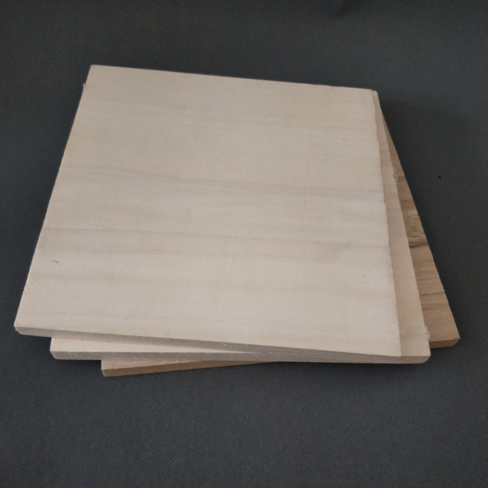 Paulownia Wood Customerized Size Bleached Wood Boards Without Knots 1220x2440mm