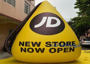 Wholesale Inflatable PVC Yellow Logo Printing Branding Advertising Customized Experimental Marketing from china suppliers