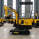 Road Construction Mini Crawler Excavator 1000 KG