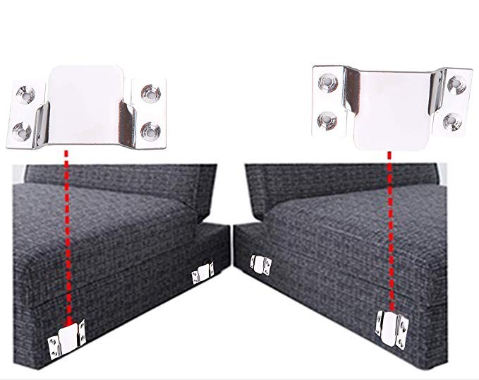 ISO9001 Rohs CE Sofa Interlocking Clip for Furniture Connection Flush Mount Bracket