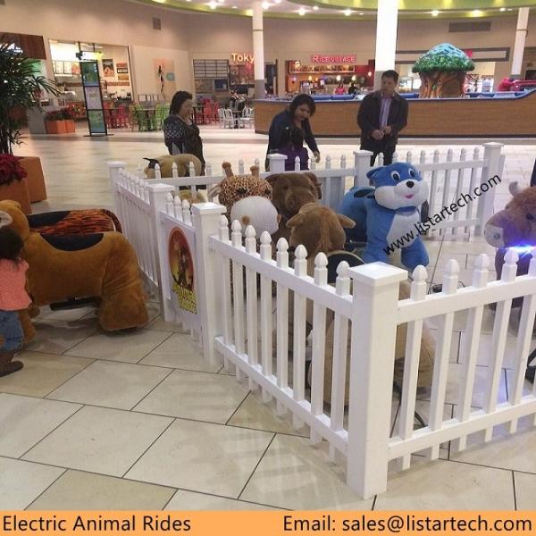 Fashion Design Stuffed Plush Animal Toys for Bike Shop Walking Animals with