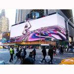High Refresh Rate Outdoor Advertising LED Display 4 Scan Mode Protection Level