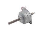 Permanent Magnet Linear Stepper Motor 36mm 2 Phase Custom Through Shaft