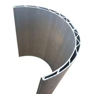 Wholesale Aluminum Oval Tube Aluminum Airfoil Louver Blinds Extrusion Profile from china suppliers