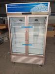 Hot Sale Vertical Single Glass Door Beer Display Cooler Beverage Refrigeration