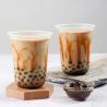 Buy cheap Transparent Disposable Plastic Cups With Lids Custom Logo For Takeaway Beverages from wholesalers