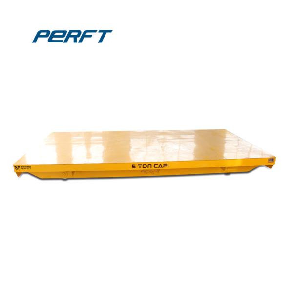 Yellow Electric 300t Battery Transfer Cart Heavy Load Material Handling For