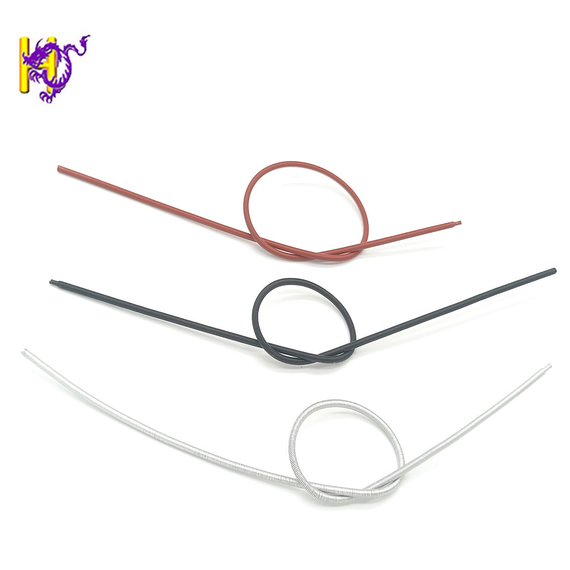 Women Jewelry SS316 Bangle Bracelet Spring Coil Rainbow Color For Guitar String