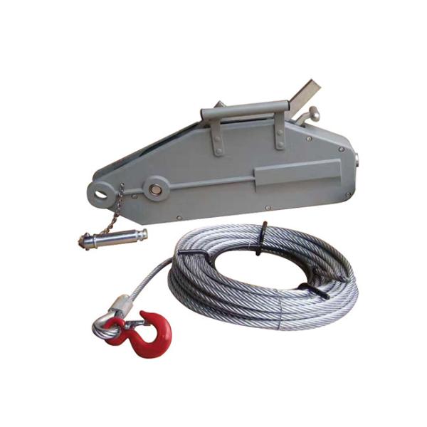 Efficient Manual Winches Overhead Line Stringing Tools Rope Pulling Hoist reliable