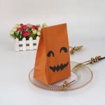 Party Halloween Biodegradable Paper Bakery Bags For Bread 9g/Pcs