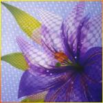 Indoor Waterproof Plastic 3D Panel for Wall / Ceiling Decoration Size 460mm