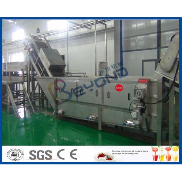 5 - 50 T/H Juice Making Machine Apple Processing Line For Apple / Pear Juice