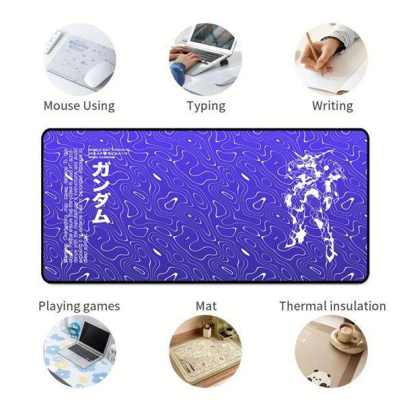 Stock Office and Gaming Mouse Pad Rubber Computer Desk Mat for Keyboard XXL 800*300*3MM