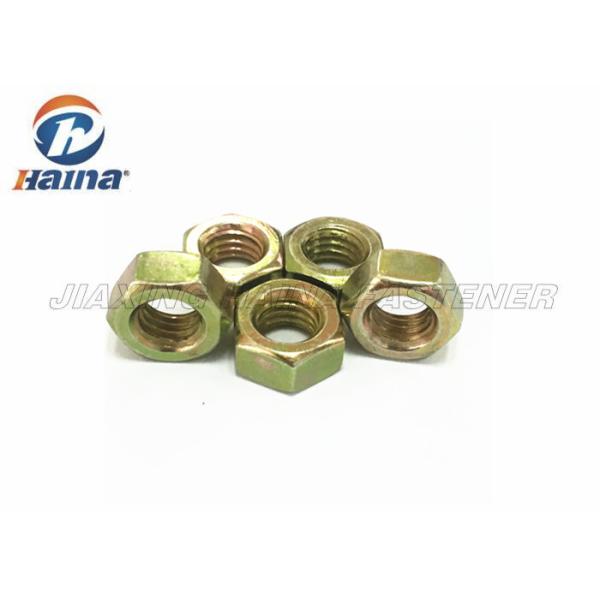 UNC Thread Hex Head Nuts M6 - M20 Cold Forging For Automobile Industry