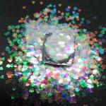 Glitter Heart Valentine's Day Heart Lover Confetti Sprinkles Big Small Mixes