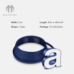 ASTM 20mm Dark Blue 2.6cm Aluminium Plastic Trim Cap Profiles
