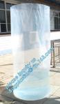 Plastic Drum Liners on Roll, Elastic Band Plastic Drum Covers, Round Bottom