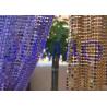 Buy cheap Flat Slice Flexible Decorative Metal Curtains Interior Decoration For Restaurant from wholesalers