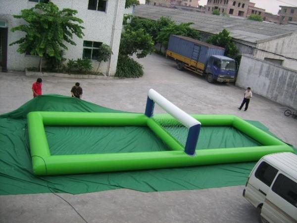 Customized Inflatable Sport Field Beach Inflatable Volleyball Field Kids Tennis
