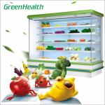 Commercial Supermarket Outdoor Multideck Open Chiller / Fruit And Veg Display