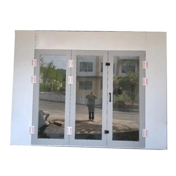 48pcs LED Lamps and 7.5KW Exhaust Fan CE Approved Spray Booth for Automotive
