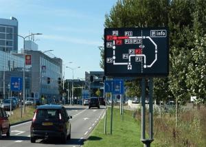 Wholesale Electronic Digital Message Centers Variable Traffic Signs 960mm X 960mm from china suppliers