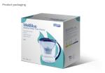 Desktop Plastic Brita Maxtra Water Pitcher , Alkaline Water Filter Jug White