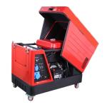5KW Small Air Cooled Silent Diesel Generator Soundproof Portable
