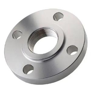 DN15mm Internal Thread Forged Steel Flange Used In Chemical Petroleum Pipeline