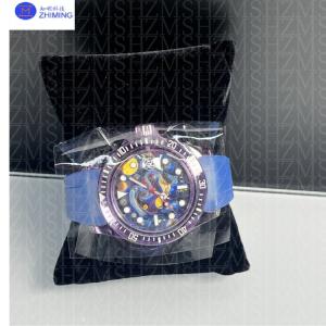 Wholesale Premium 40mm/42mm Round Sapphire Crystal Watch Case Scratch-Resistant Customizable Purple from china suppliers
