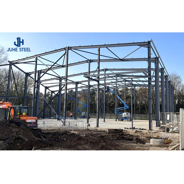 ASTM Standard Q235B/Q345B Light Gauge Building Steel Frame Storage Prefab Building