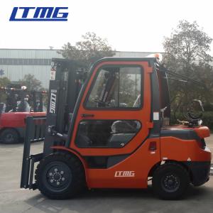 Wholesale LTMG LPG Gas Forklift Truck 3.5 Ton , Full Free 2 Stage Mast Forklift Machine from china suppliers