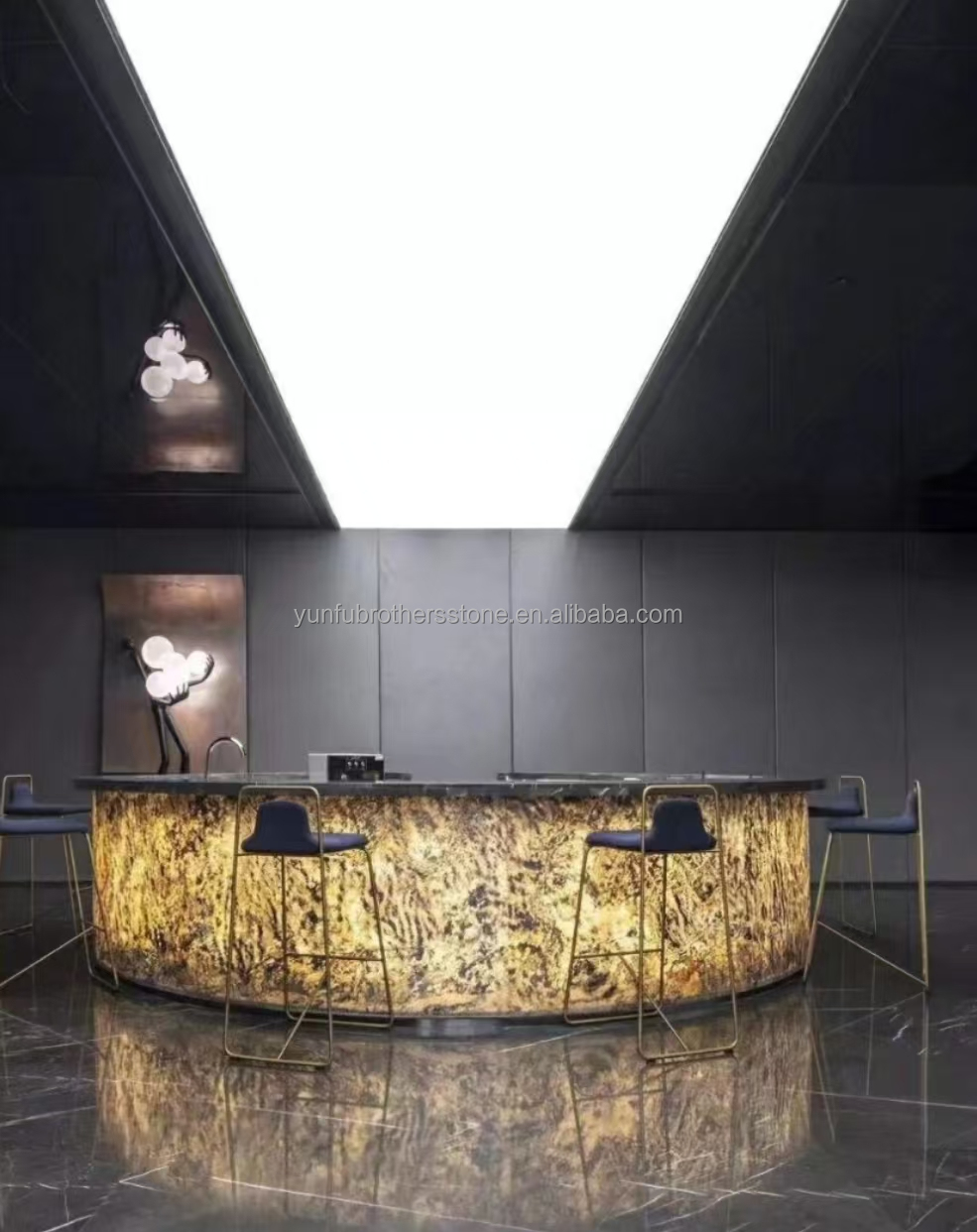Natural Stone Skinrock Veneer for Flexible Modern Interior Wall Panel Decoration